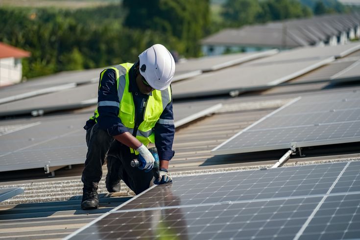 Installation panneaux solaires