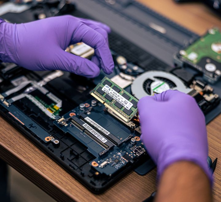 Technicien upgrade la RAM